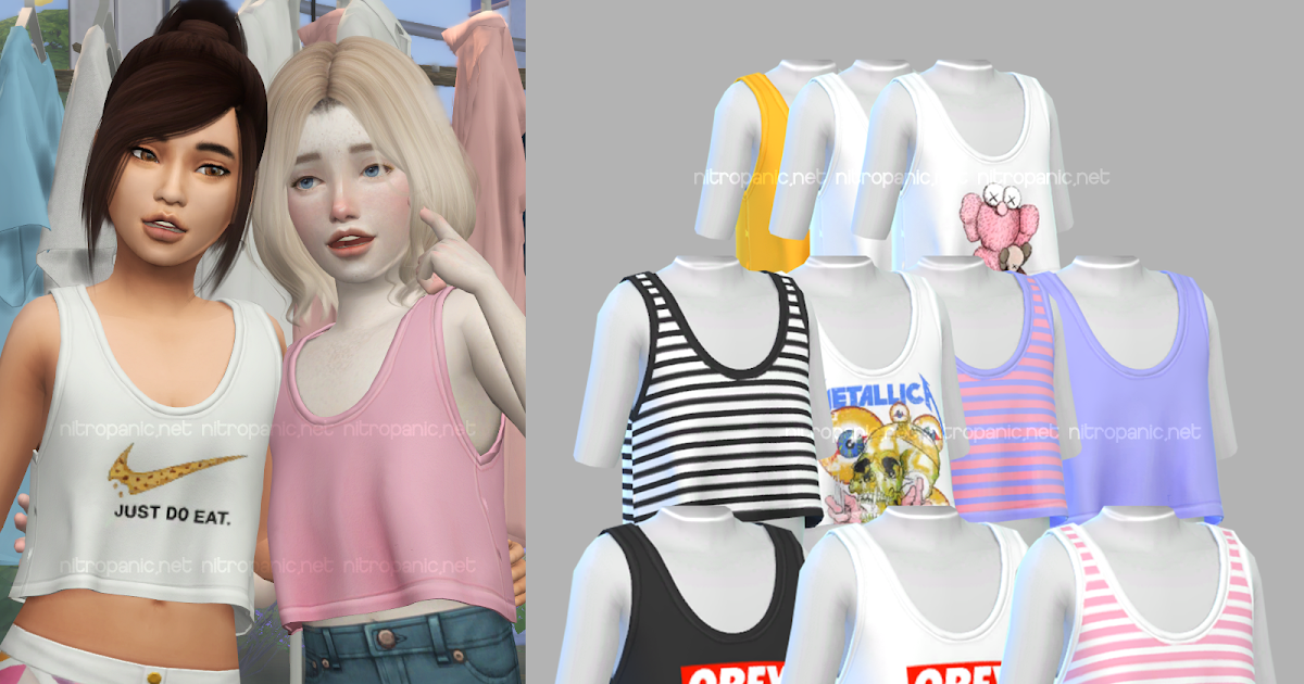 Solzianne CC Finds Nitropanic's Kid Tank Top