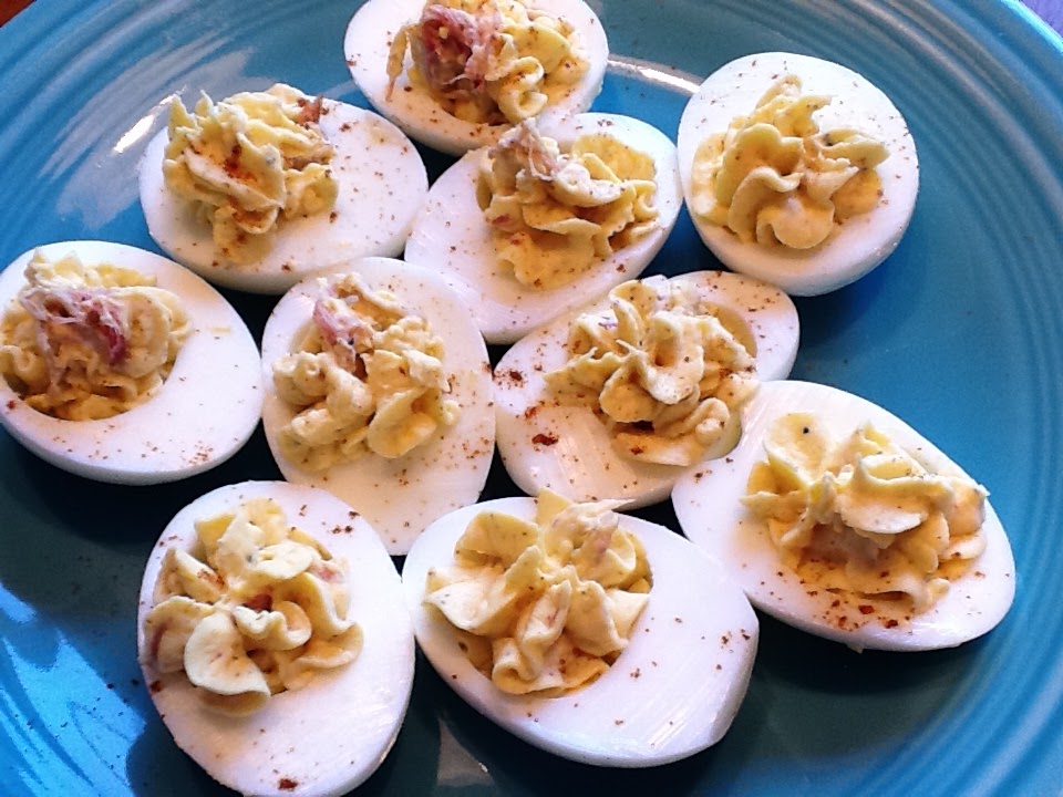 The Gourmet Country Girl Barbecue Deviled Eggs