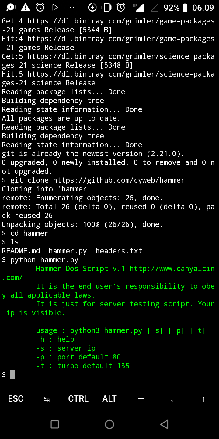 Cara Ddos Memakai Script Hummer Di Termux 100 Work Rdn ID