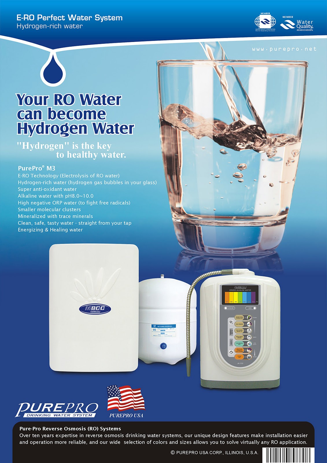 PurePro® Perfect Water System M3 - Most Popular Combinations In The World - PurePro ERO-M3