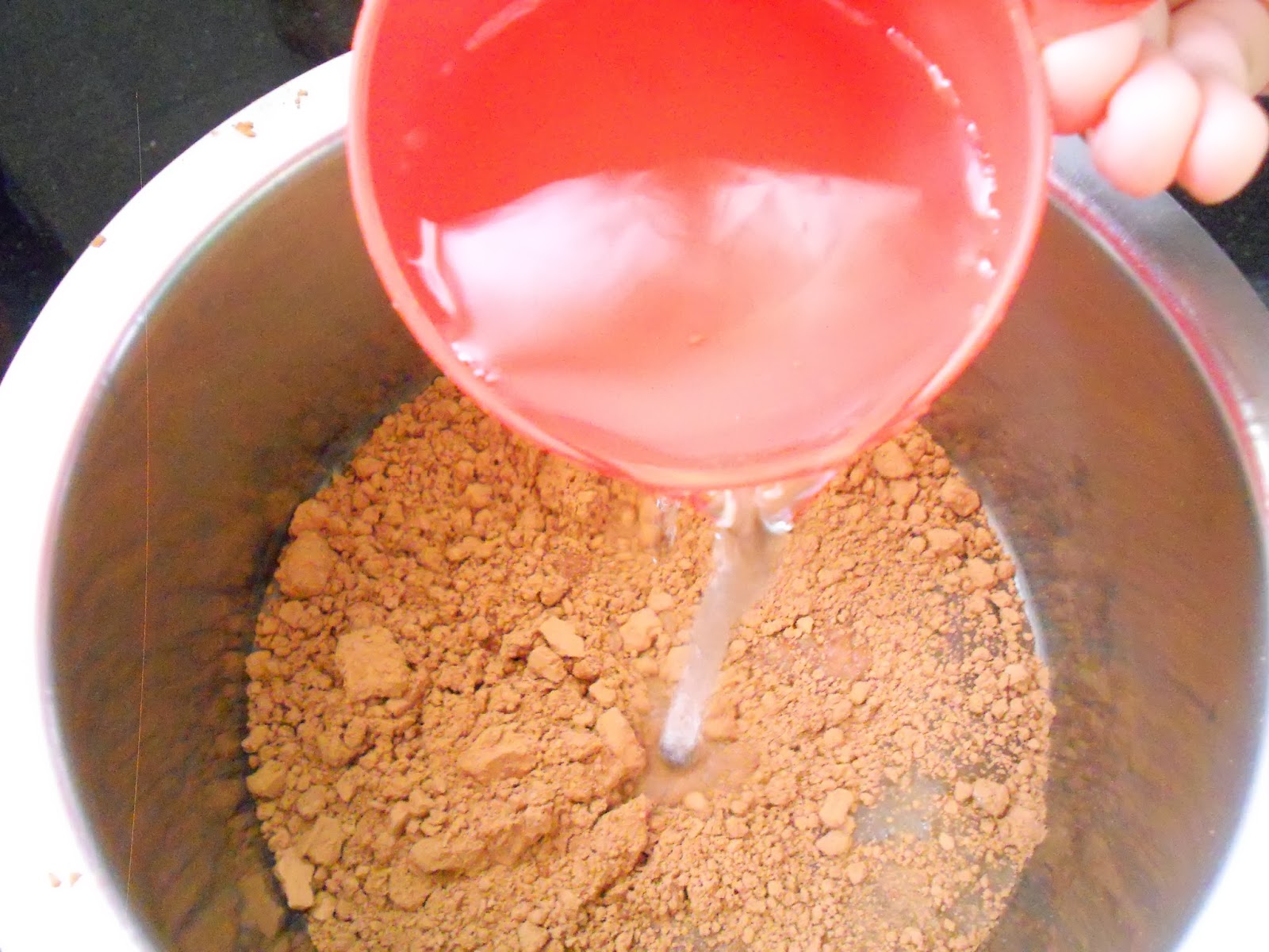 Homemade Hershey's Chocolate Syrup Recipe....step by step.