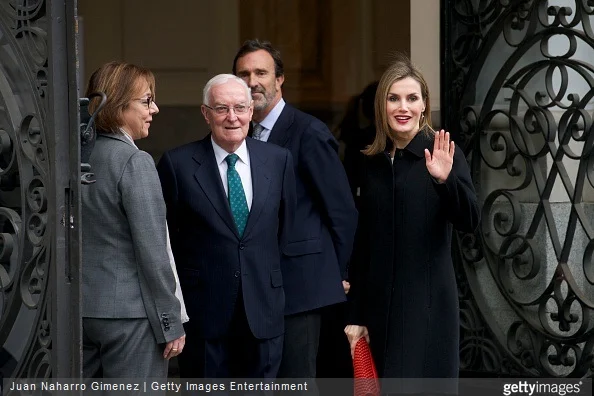 Queen Letizia of Spain attends Fundeu 10th Anniversary at BBVA Foundation