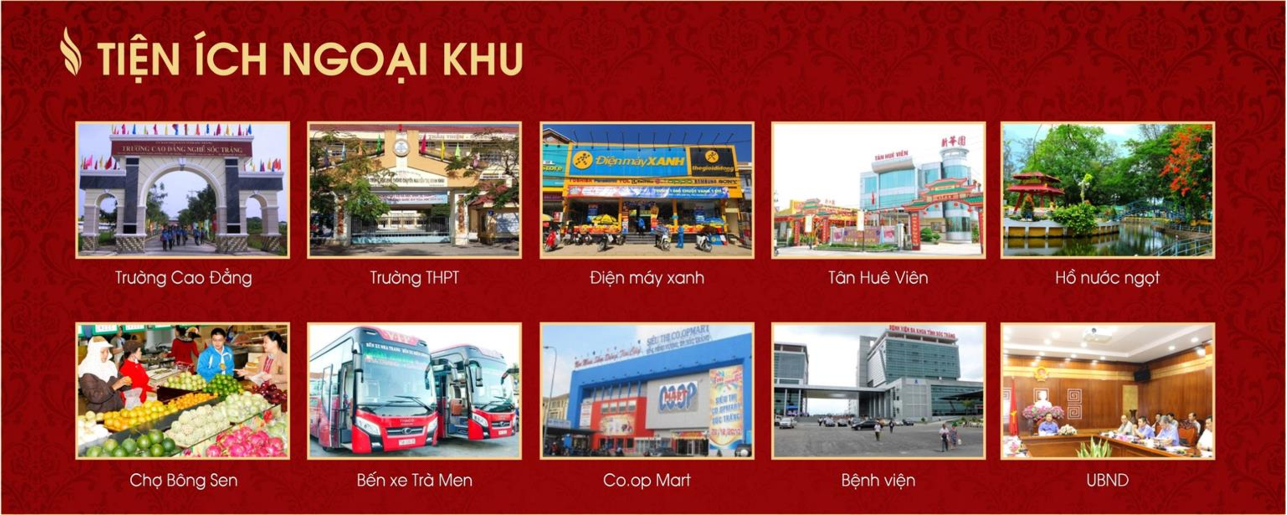 Tiện ích ngoại khu Vạn Phát Avenue