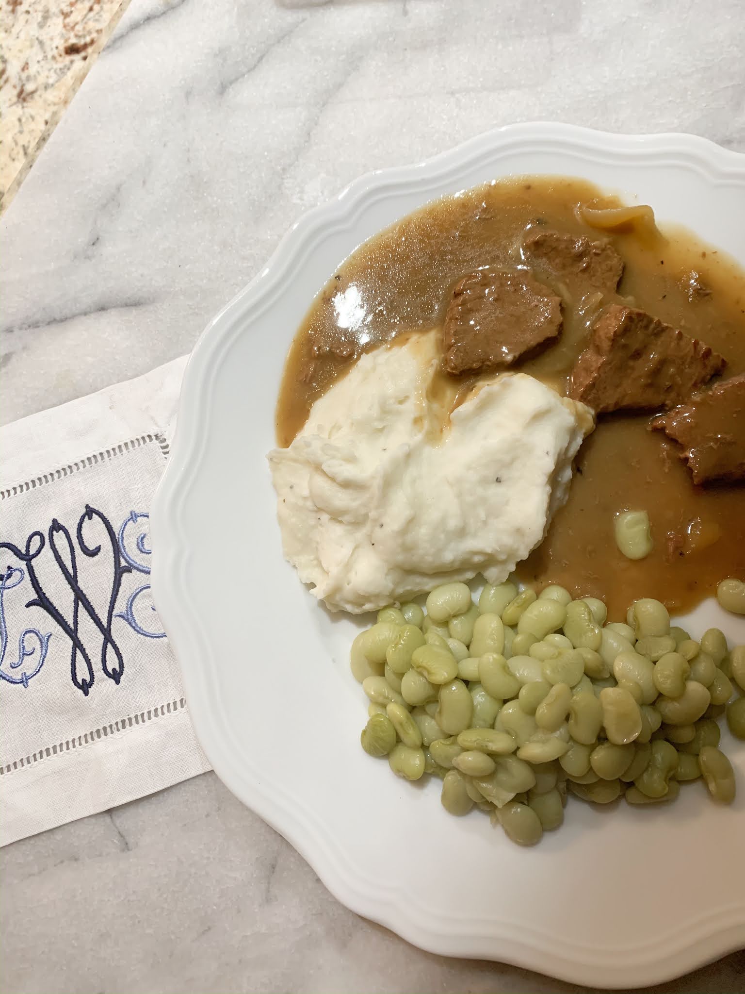 Crock Pot Country Style Steak Southern Style a life + style blog