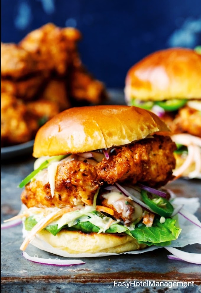 Chicken Burger Recipe 