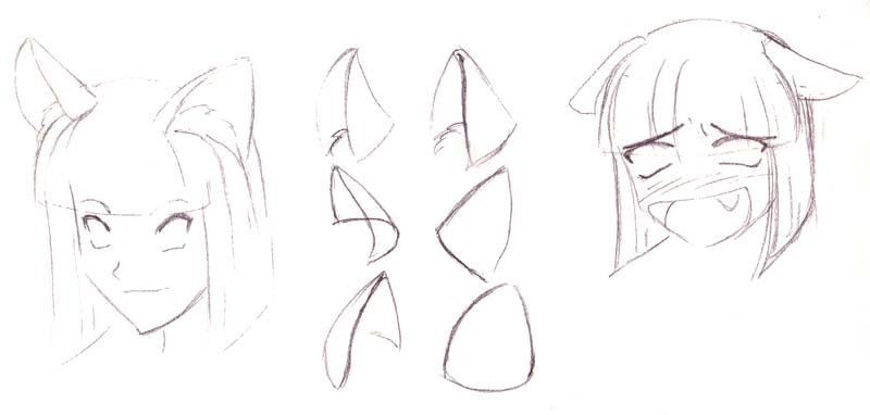 Drawing Different Types of Ears
