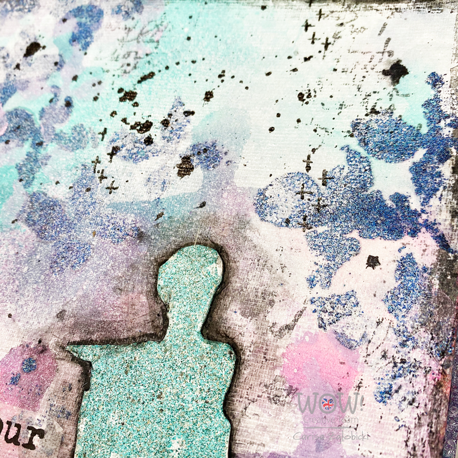 WOW! Mixed Media Brush in Art Journaling