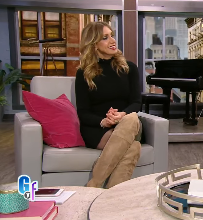 LILI Estefan looks absolutely sensational in suede! 