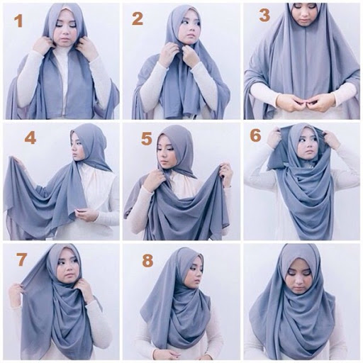 contoh tutorial hijab pashmina simple terbaru 2017/2018 contoh tutorial hijab pashmina simple terbaru 2017/2018