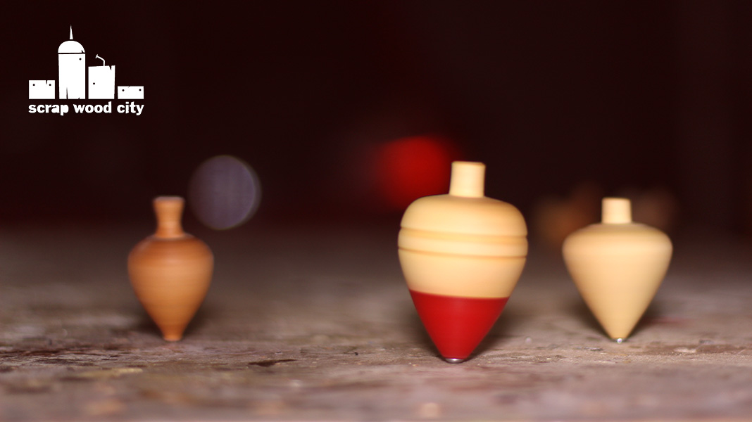scrap wood city How to make a spinning top out of epoxy resin and wood, for a good cause