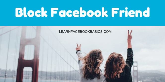Block Facebook Friend | How to Block a Friend On Facebook ~ TechOpaedia