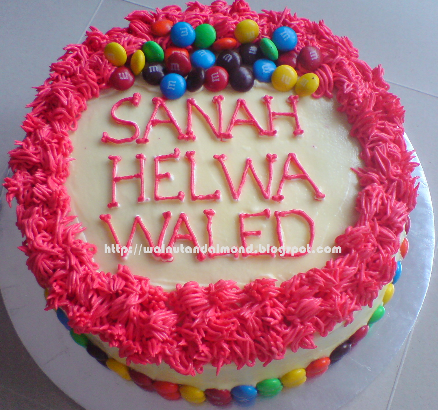 Yummy...yum, yum Sanah Helwa Walid