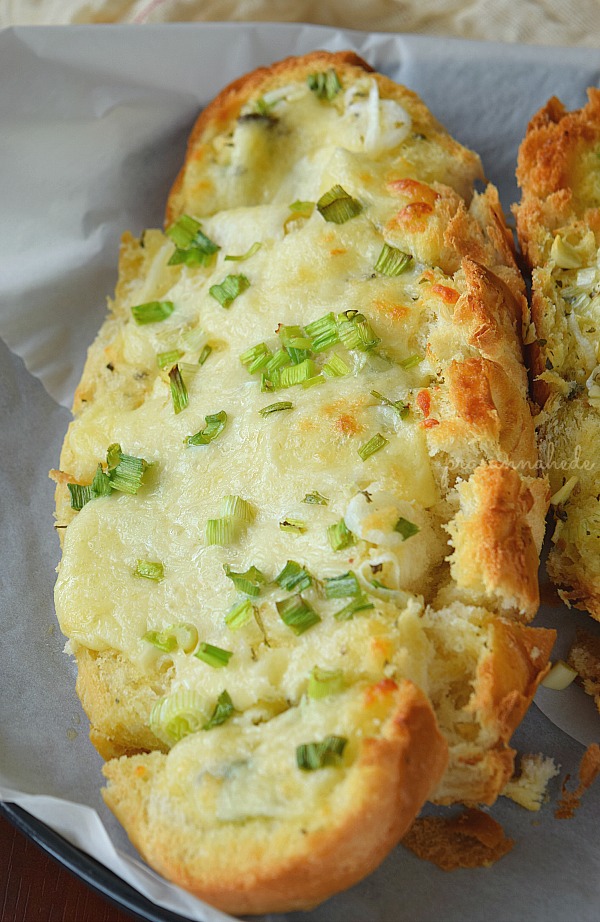 Cheese Garlic Bread Savory Bites Recipes A Food Blog with Quick and