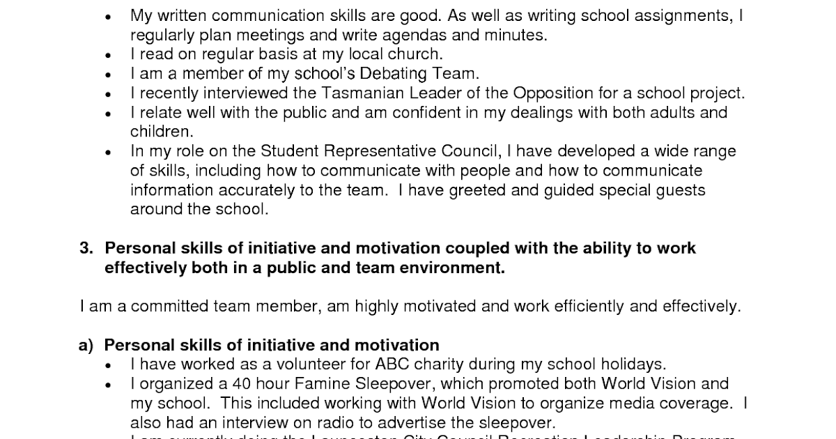 Sample Cover Letter Addressing Selection Criteria Resume Letter