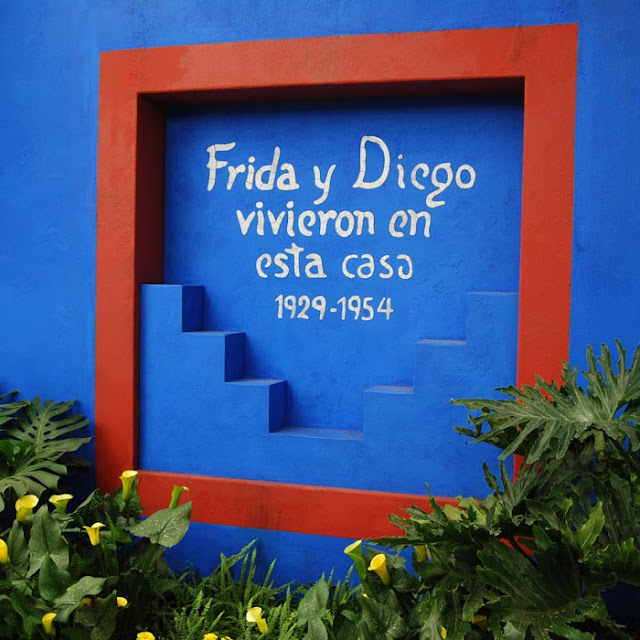 frida kahlo at the botanical gardens http://schulmanart.blogspot.com/2015/07/happy-birthday-frida-kahlo.html