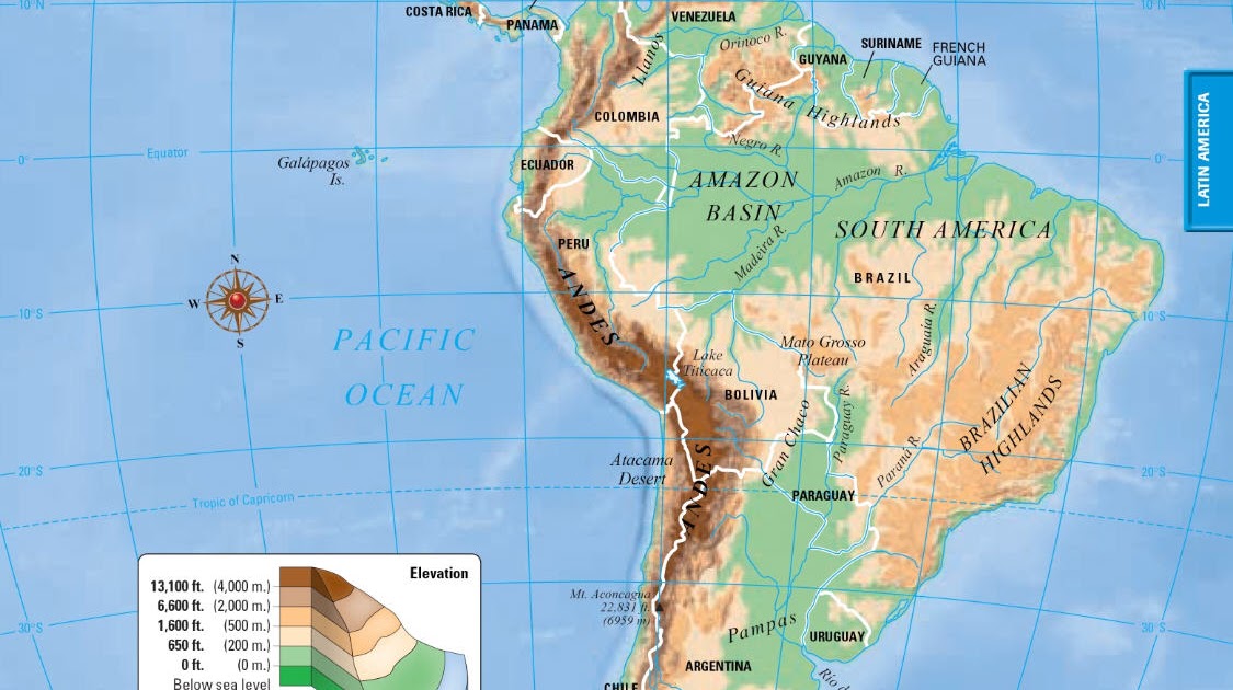 Physical Maps Of Latin America Latina Xxx Videos