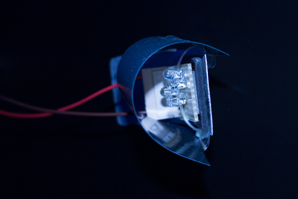 Boeing 737.800 simulator LED strobes and LED landing lights