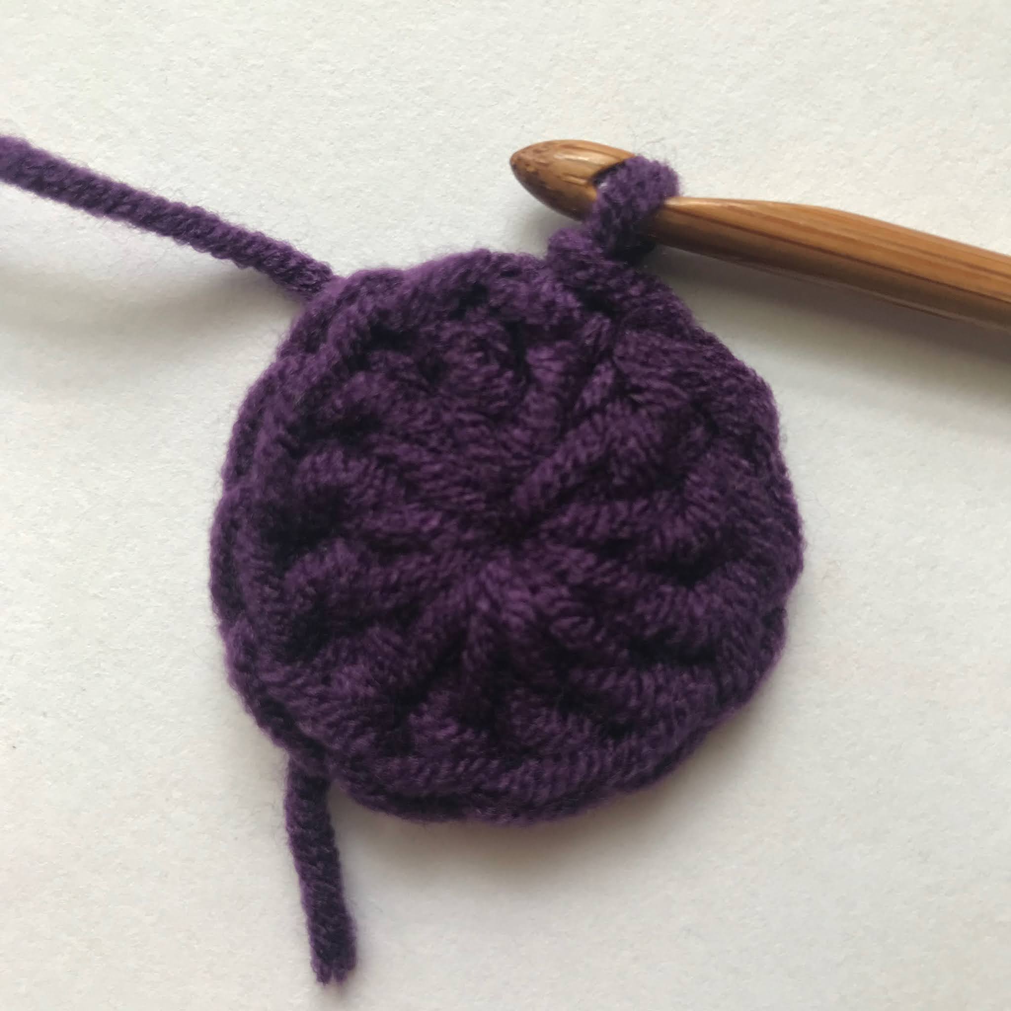 Bright Bag Yin Yang granny square!