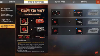 Cara Mendapatkan Semua Token Di Event Blood Revenge Ff Free