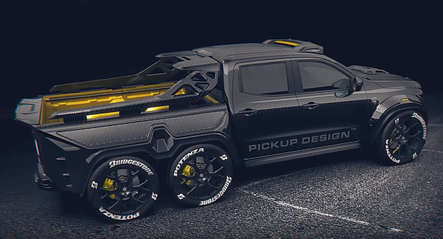 Topgloob Mercedes X Class 6x6 Custom Pickup