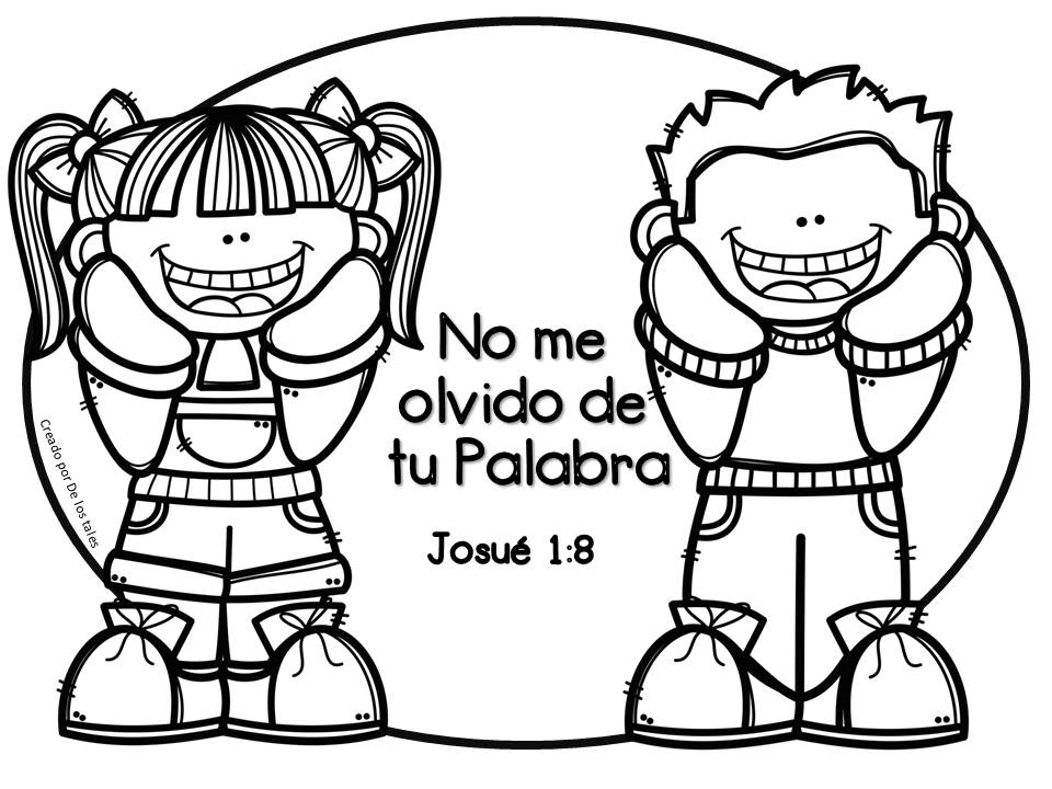 Hojas Para Colorear De La Biblia