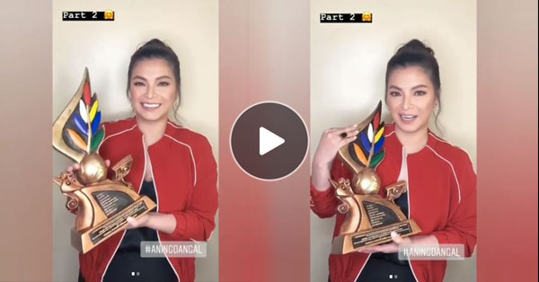 Angel Locsin's Excellence In 'Everything About Her' Was Recognized At The 2018 Ani Ng Dangal Awards Angel Locsin's Excellence In 'Everything About Her' Was Recognized At The 2018 Ani Ng Dangal Awards