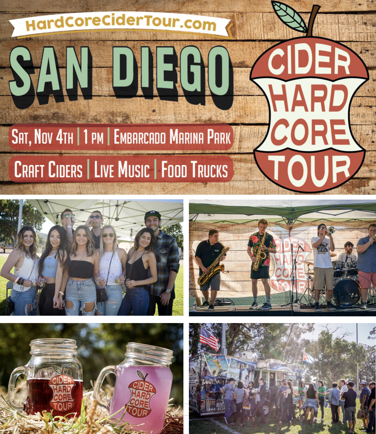 SanDiegoVille The Hard Core Cider Tour Visits San Diego This Saturday