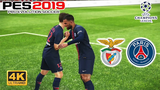 PES 2019 | Benfica vs PSG | UEFA Champion League | PC GamePlaySSS