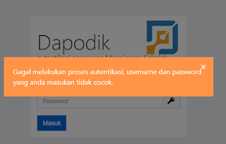 Solusi Tidak Bisa Login di sp.datadik Pada Aplikasi Dapodik 2022