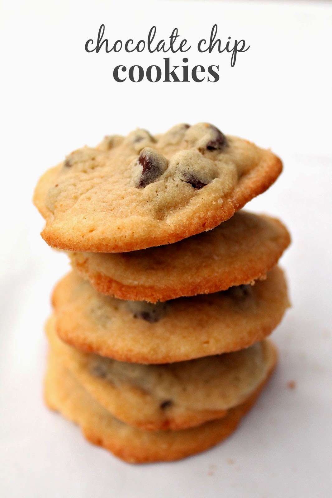 Perfect Chocolate Chip Cookies via @labride