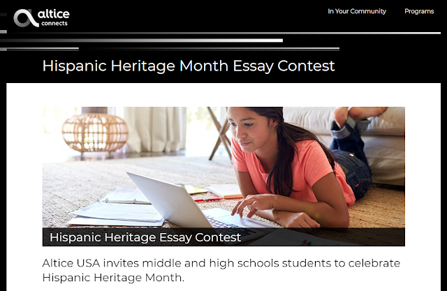 Hispanic heritage month essay winners picture