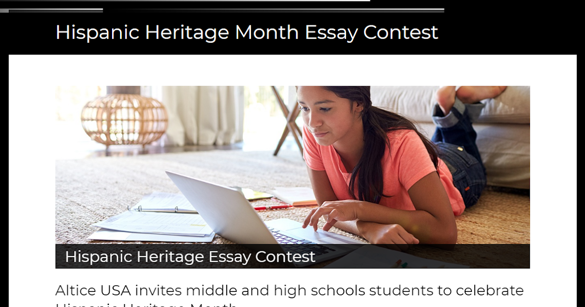 Mommy Maestra Hispanic Heritage Month Writing Contest