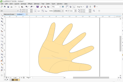 Membuat Bentuk Objek Dengan Mudah Menggunakan CorelDraw X7