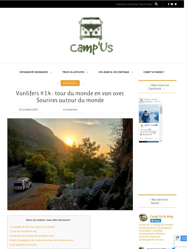 Article sur Camp'Us