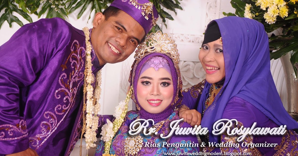 ungu baju pengantin batak