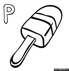 p, letter p, popsicle, Popsickle, summer activities, alphabet letters, homeschooling