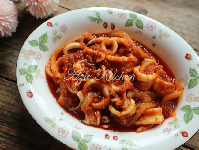 Sambal sotong azie kitchen