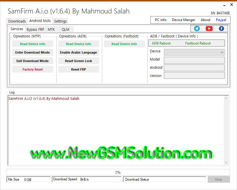 SamFirm 1.6.4 Latest Version | One-Click MTK Qualcomm FRP Format Mi Account Bypass