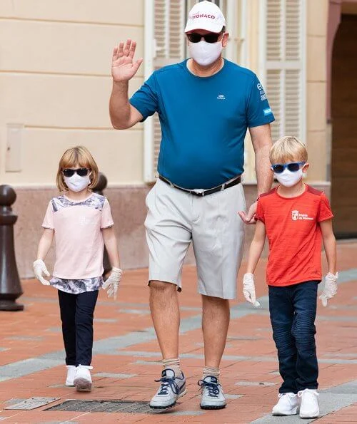 Hereditary Prince Jacques and Princess Gabriella attended the World Cleanup Day in Monaco