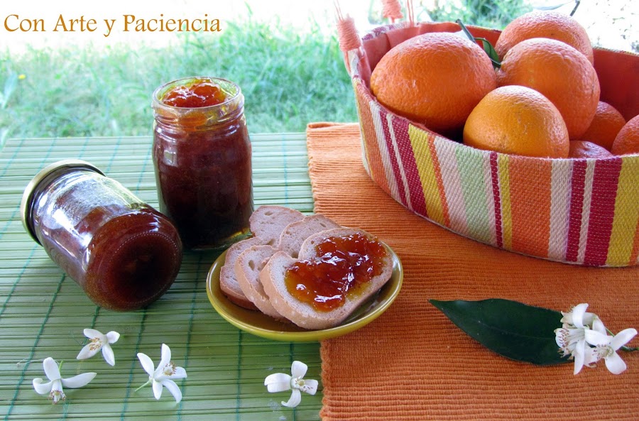 Mermelada de Naranja con un toque de Canela