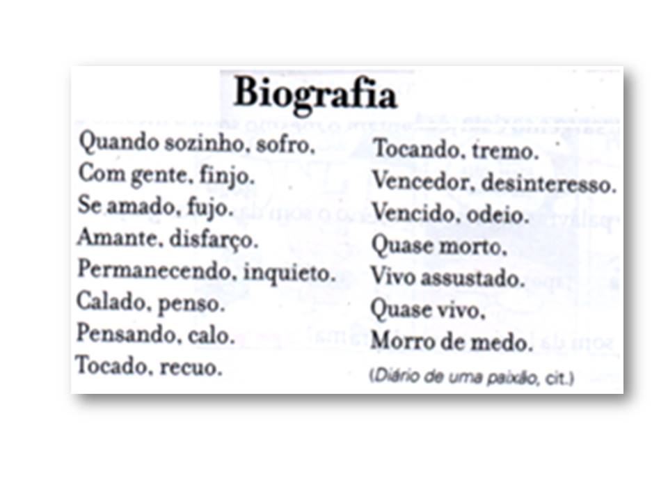 Identifique No Poema Dois Verbos No Gerúndio