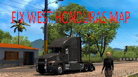 FIX WEST HONDURAS MAP