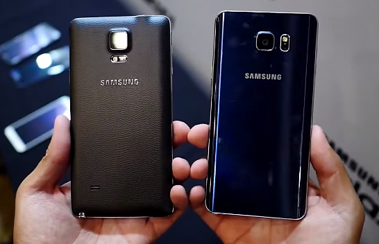 Samsung Galaxy Note4 vs Note5