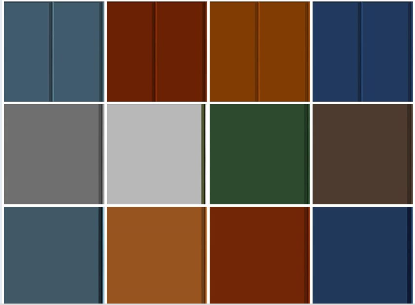 SKETCHUP TEXTURE: METALS TEXTURE, METALS PANELS, PERFORATED SHEET, CLADDING