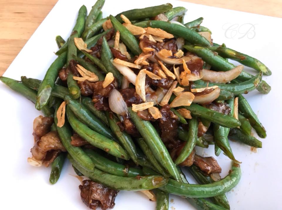 Stir Fried Green Beans with Pork Recipe