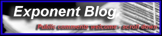 Exponent Blog