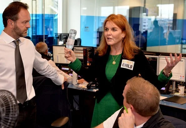 Sarah Ferguson, Duchess of York representing Street Child, attended GFI Charity Day in London