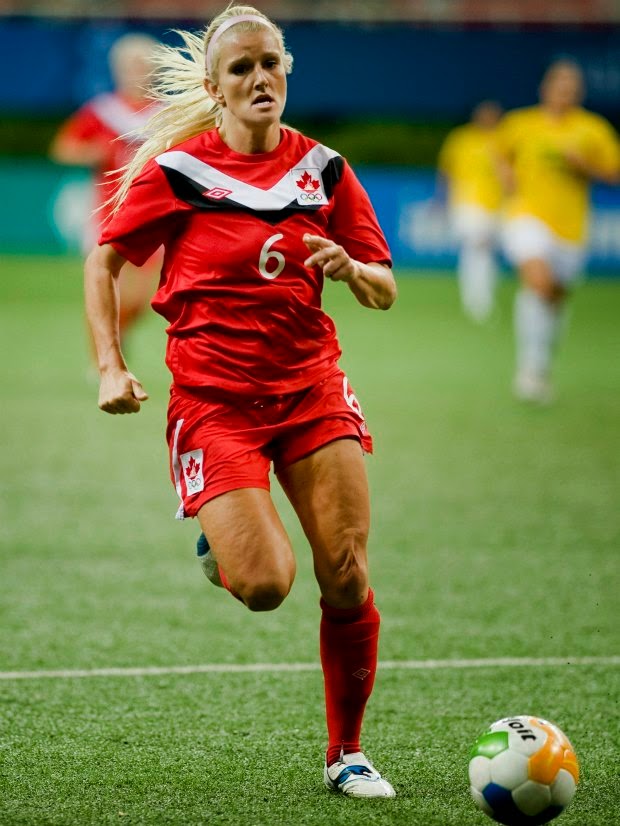 Beauty Girls In Football Kaylyn Kyle Canada Soccer Player