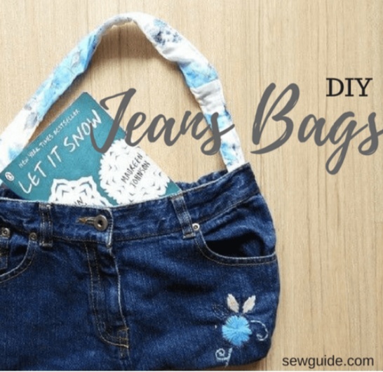 Cara Membuat Tas Dari Celana Jeans Bekas Tanpa dijahit