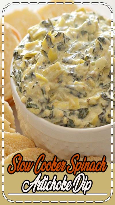 This is the perfect dip for a party or get-together. Throw the ingredients in the crock pot and let it do the rest - you'll have a perfectly creamy, gooey spinach artichoke dip every single time.